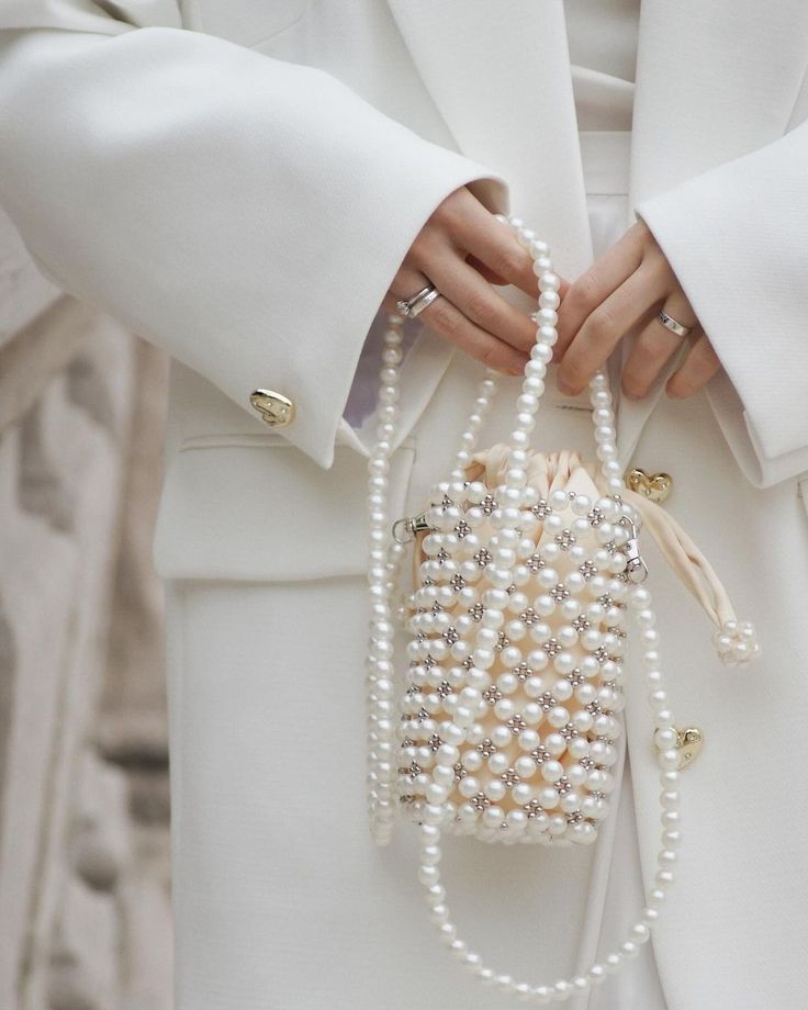 Pearl Beaded Bag
