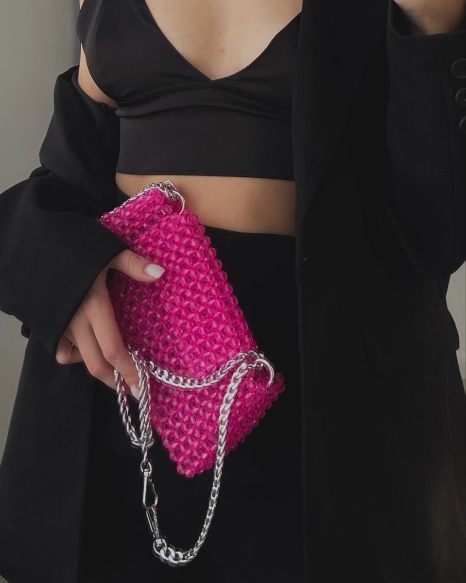 Acrylic Beaded Bags